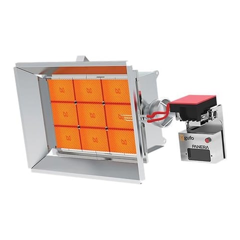 GUFO ECO-D12 Seramik Plakalı Radyant Isıtıcı - Çift Kademe + Kumanda