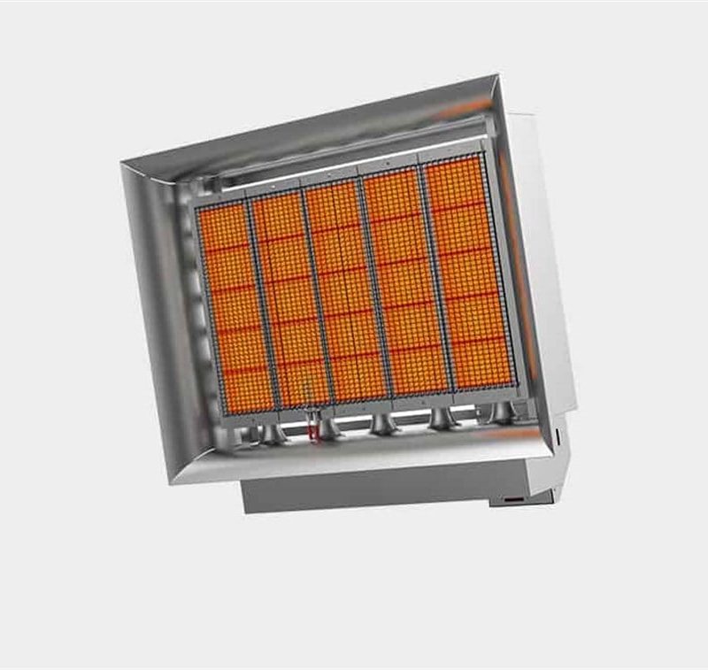 Gufo EKO D25- 48,5 kW Seramik Radyant Isıtıcı