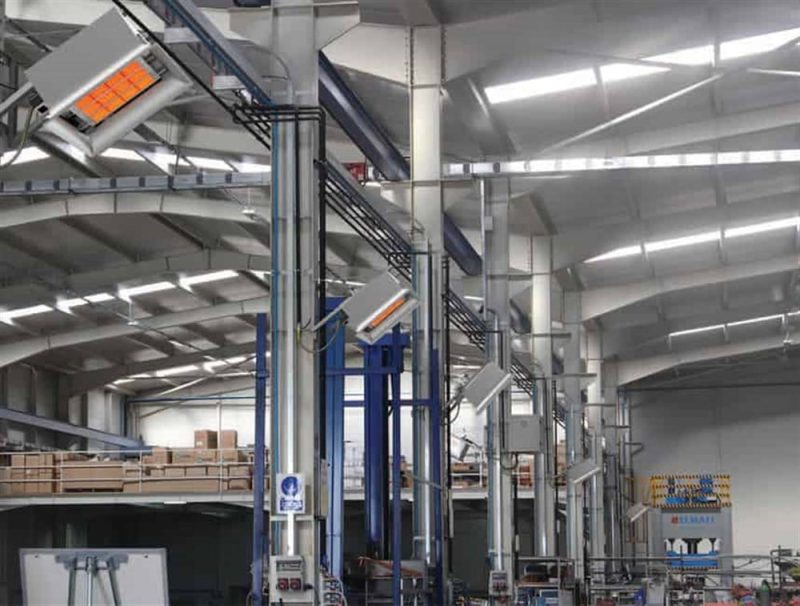 Gufo EKO D25- 48,5 kW Seramik Radyant Isıtıcı - Görsel 4