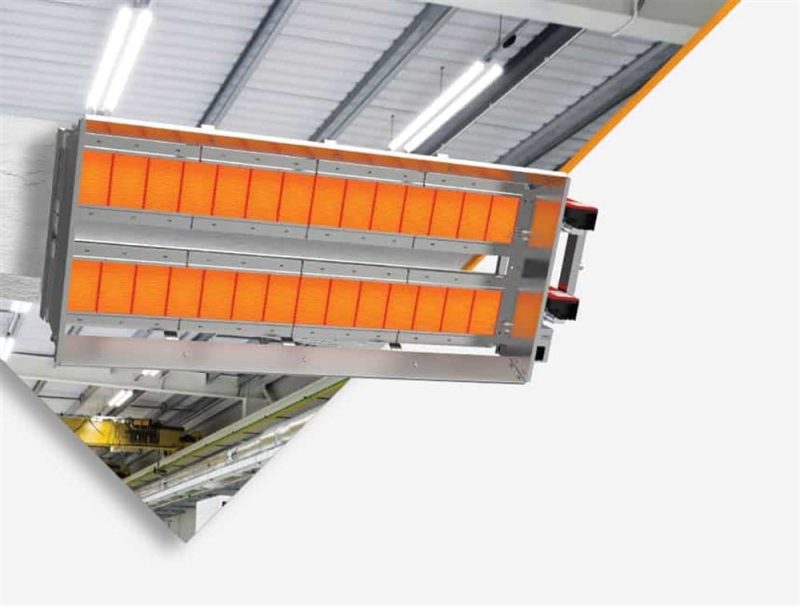 Gufo EKO LD28- 52 kW Seramik Radyant Isıtıcı - ÇİFT KADEME+KUMANDA - Görsel 2