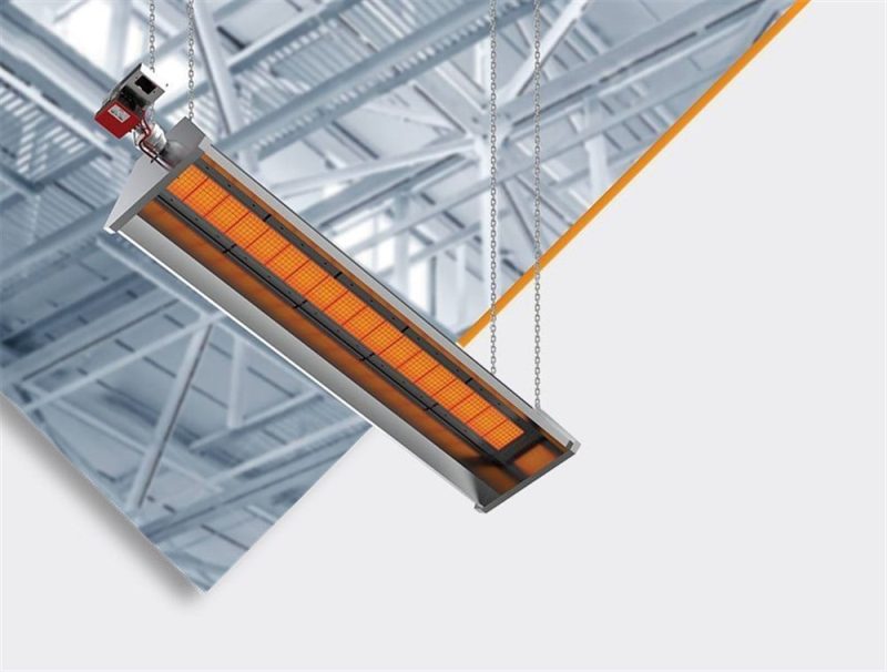 Gufo GP 30 kW İzolasyonlu Seramik Radyant Isıtıcı - Görsel 2