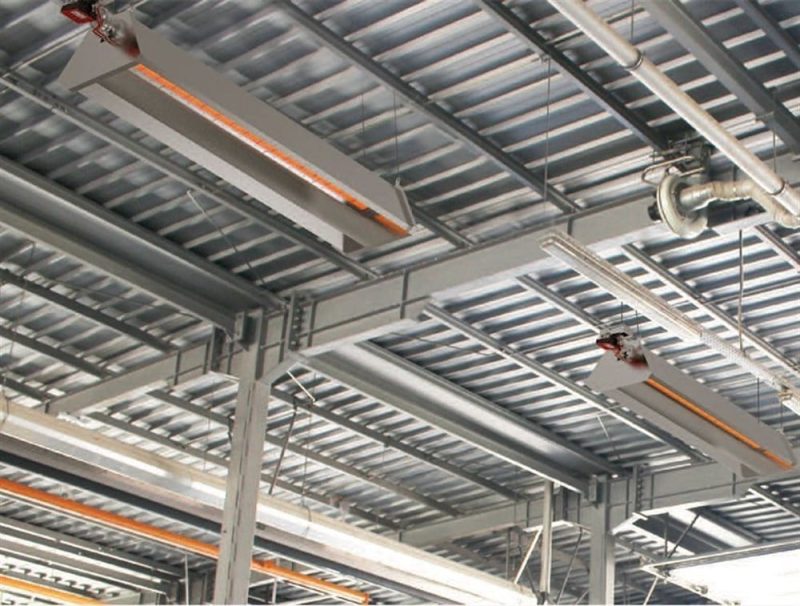 Gufo GP 30 kW İzolasyonlu Seramik Radyant Isıtıcı - Görsel 3