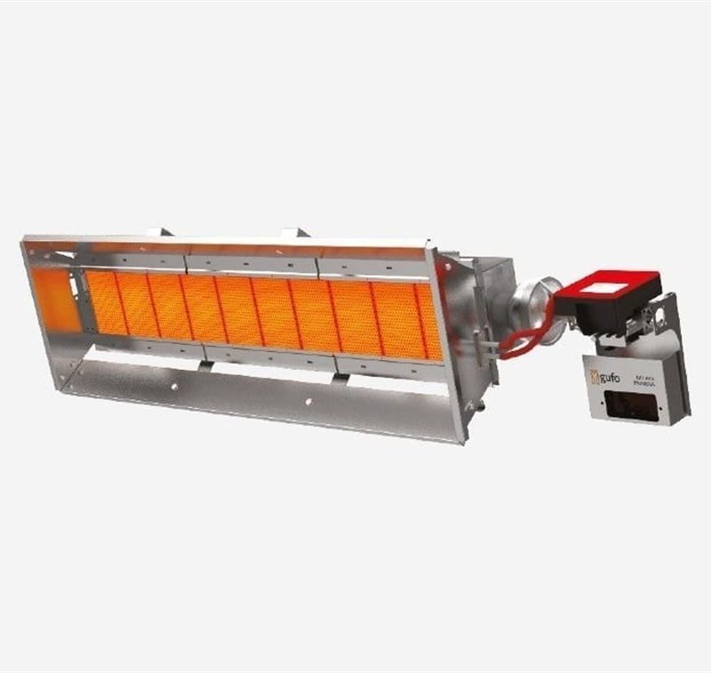 Gufo EKO L10- 18 kW Seramik Radyant Isıtıcı