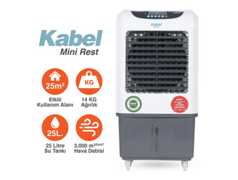 Kabel Mini Rest Portatif Sulu Klima - Görsel 5